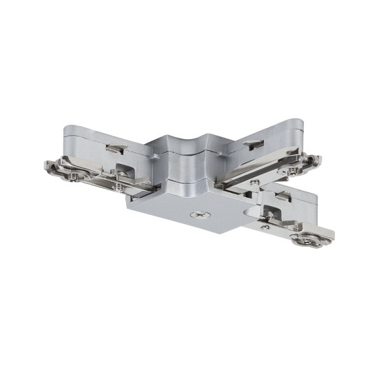 Rail Line T Connector matt chrome