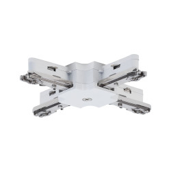 Rail Line X Connector white
