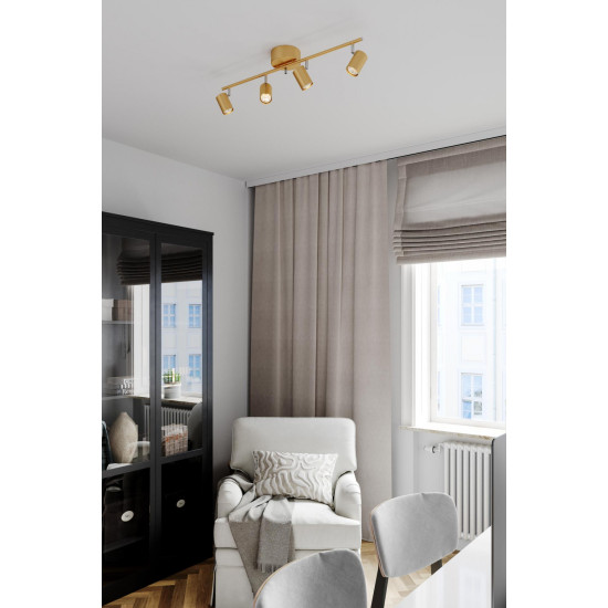 Ceiling light 4 x GU10 CORRECT
