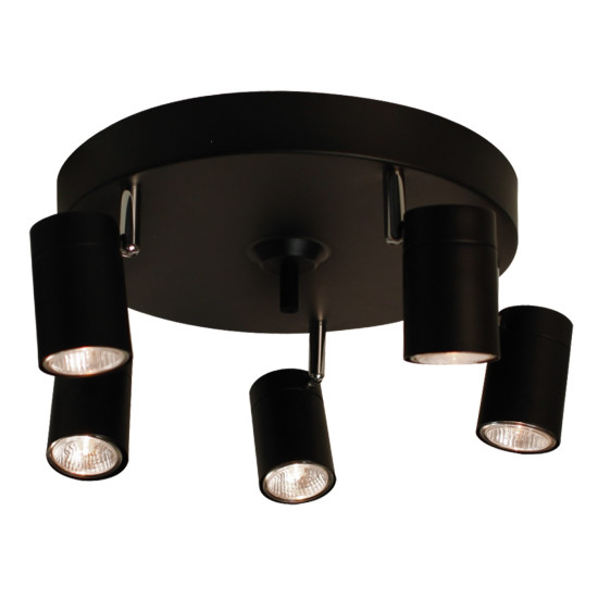Ceiling light 5 x GU10 CORRECT