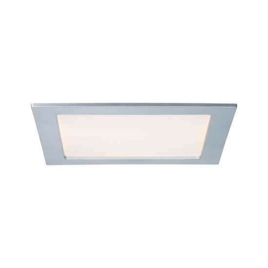Süvistatav LED paneel 18W matt kroom IP44 pritsmekindel QUALITY LINE