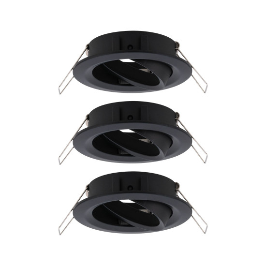 Süvisvalgusti keeratav max. 3x10W matt must 230 V Süvisvalgusti keeratav max. 3x10W matt must 230 V