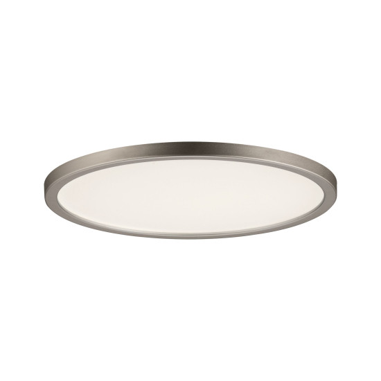 LED recessed panel IP44 12W matt nickel AREO