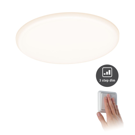 LED recessed panel  IP44 3-step dim 17W VELUNA VARIFIT