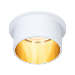 Iebūvējama lampa LED Matēta balta#Zelta IP44 GIL
