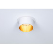 Recessed luminaire LED Matt white#Gold IP44 GIL