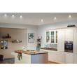 Recessed luminaire LED Matt white#Gold IP44 GIL
