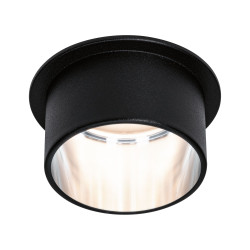 Iebūvējama lampa LED 6W Matēts melns#Matēts tērauds IP44 GIL