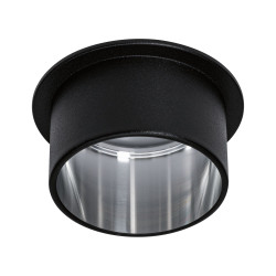 Iebūvējama lampa LED 6W Matēts melns#Matēts tērauds IP44 GIL