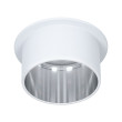 Iebūvējama lampa LED 6W Matēts balts#Matēts tērauds IP44 GIL