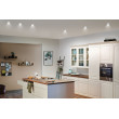 Iebūvējama lampa LED 6W Matēts balts#Matēts tērauds IP44 GIL
