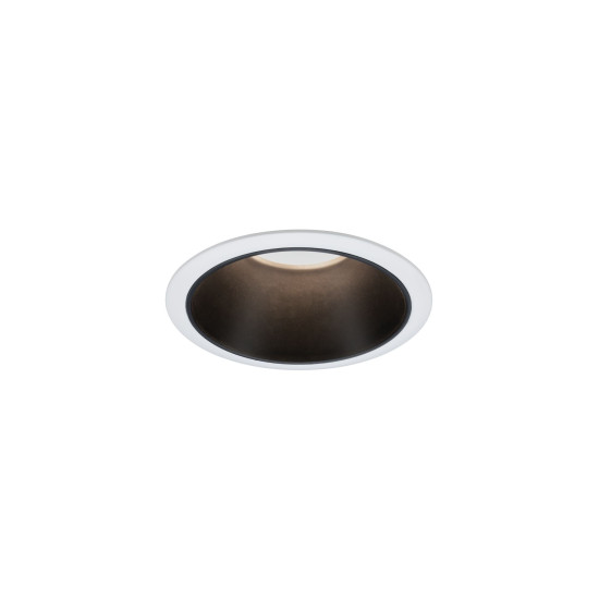 Iebūvējama lampa matēts melns reflektors LED 6.5W 3-step dim COLE