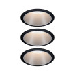 Iebūvējama lampa matēts sudrabots reflektors LED 3x6.5W 3-step dim COLE