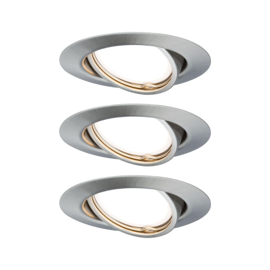 LED luminaire Coin Base 5W 3-piece set 3-step dim