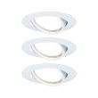 LED luminaire Coin Base 5W 3-piece set 3-step dim