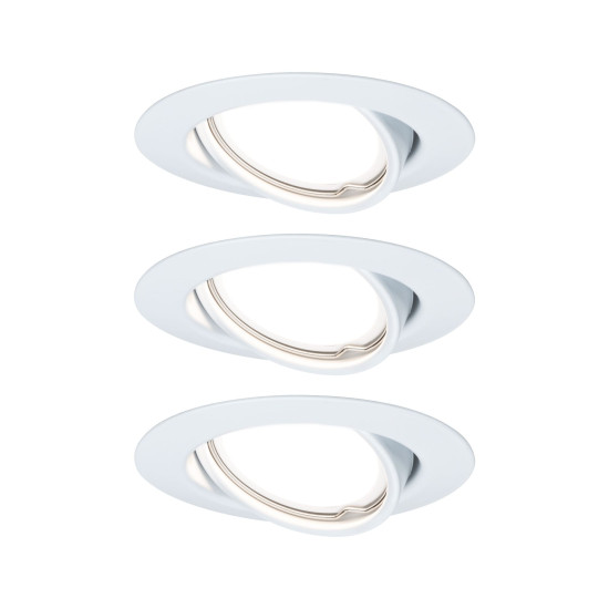 LED luminaire Coin Base 5W 3-piece set 3-step dim