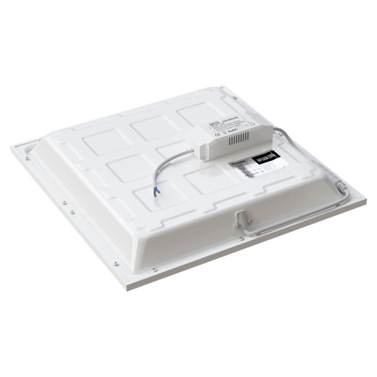 Recessed LED light QUADRA MINI Backlit 21W IP41 4000K 1480lm DALI battery 3H white