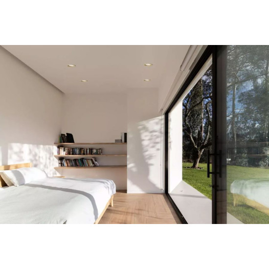 Recessed LED light RONDO WOODLINE 148 6W IP20 3000K 595lm Pine