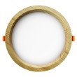 Recessed LED light RONDO WOODLINE 206 12W IP20 3000K 1211lm Pine