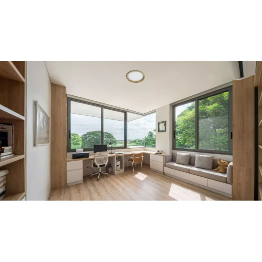 Recessed LED light RONDO WOODLINE 264 18W IP20 3000K 1986lm Pine