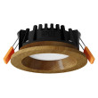 Recessed LED light RONDO WOODLINE 90 3W IP20 3000K 176lm Oak