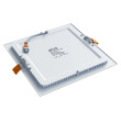 Recessed downlight SQUARE 18W IP40 4000K 1700lm standard white