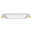 Recessed downlight SQUARE 18W IP40 4000K 1700lm standard white