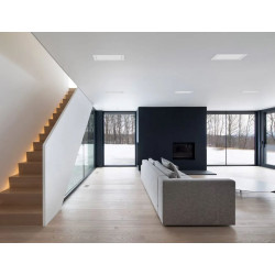 Recessed downlight SQUARE 24W IP40 3000K 2300lm standard white