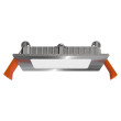 Süvistatav allvalgusti SQUARE 3W IP40 3000K 280lm standard matt kroom