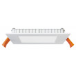 Įleidžiamas kvadratinis šviestuvas 6W IP40 3000K 550lm standartinė balta