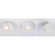 Recessed luminaire matt white SPIRCLE