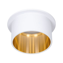 Iebūvējama lampa LED Matēta balta#Zelta IP44 GIL
