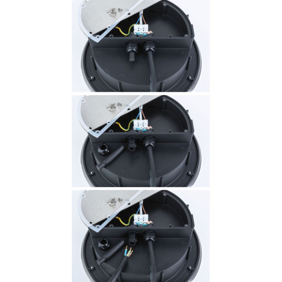 LED Recessed floor luminaire Durea IP67 round 273mm