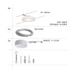 Bluetooth wire system set 4x4W DISCLED