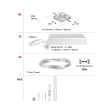 Wire system set 5x4,5W MACLED