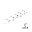 Cable system Chrome matt Sheela Basic Set