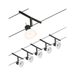 Cable system black matt Sheela Basic Set