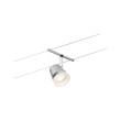 Cable system 5x10W GU5,3 matt chrome CONE BASIC