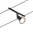 Wire system GU5,3 5x10W Matt black/Chrome SALT