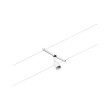 Wire system GU5,3 5x10W Matt white/Chrome SALT