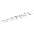 Wire system set LED 6x4W ROUNDMAC