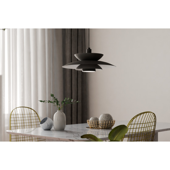 Pendant light black ASHER